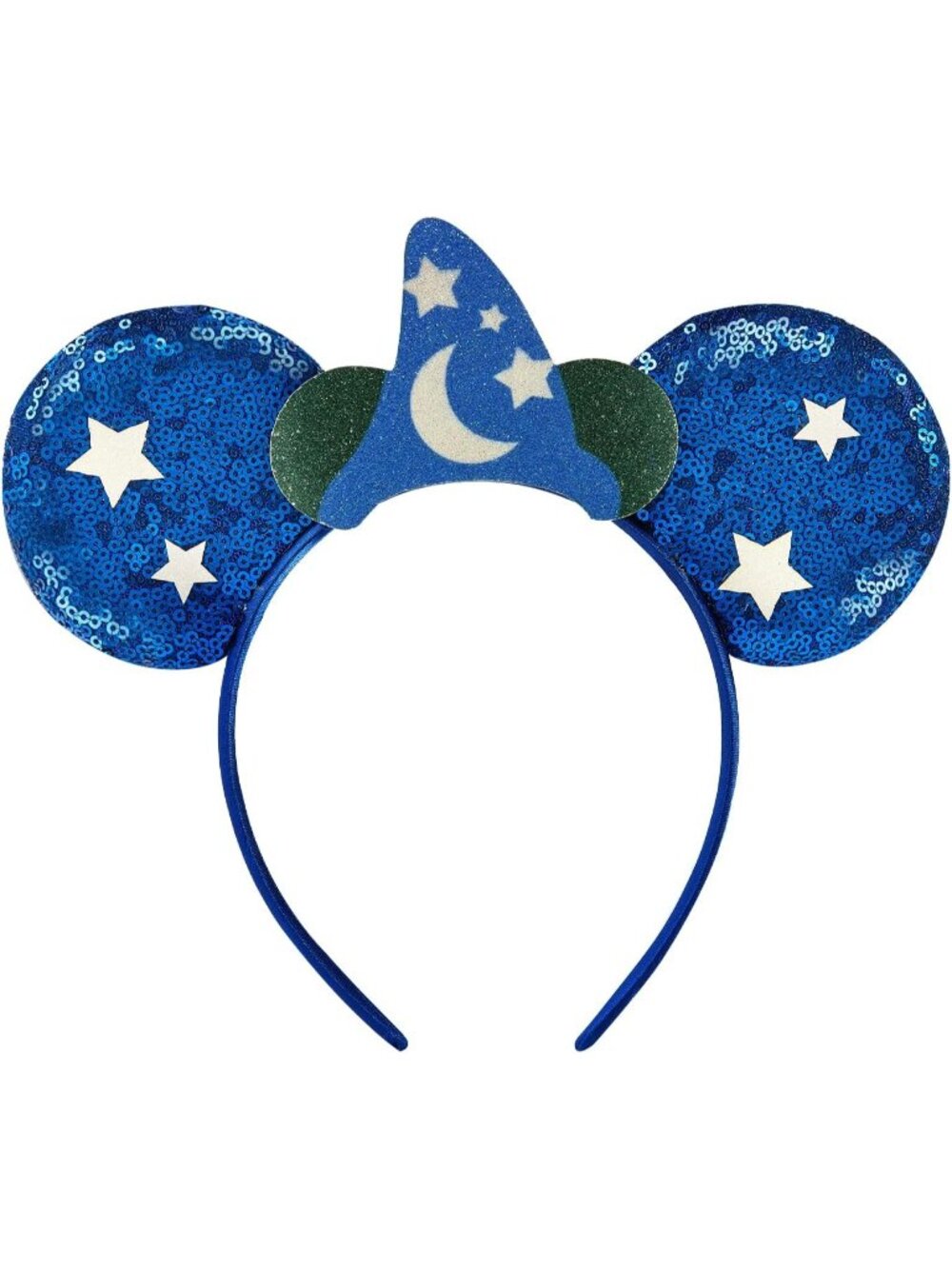 Women Blue Cartoon Mickey Mouse Costume Headband For Cosplay